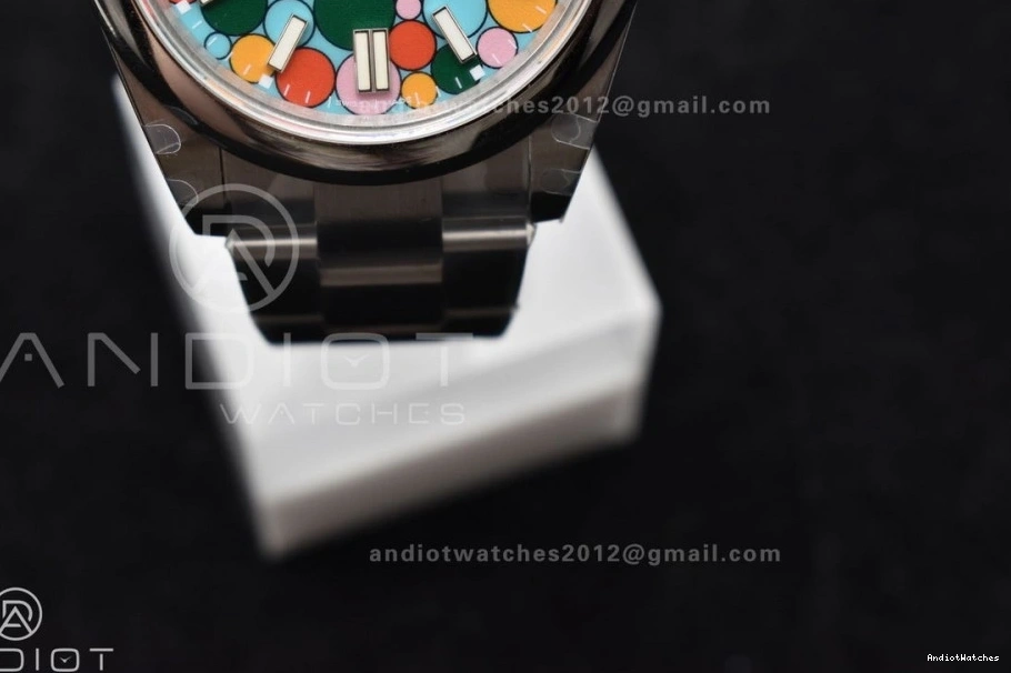 Oyster Cozy 124300 Celebration Perpetual 904L Edition 41mm Best A 1:1 DIWF Steel Dial 941 0928